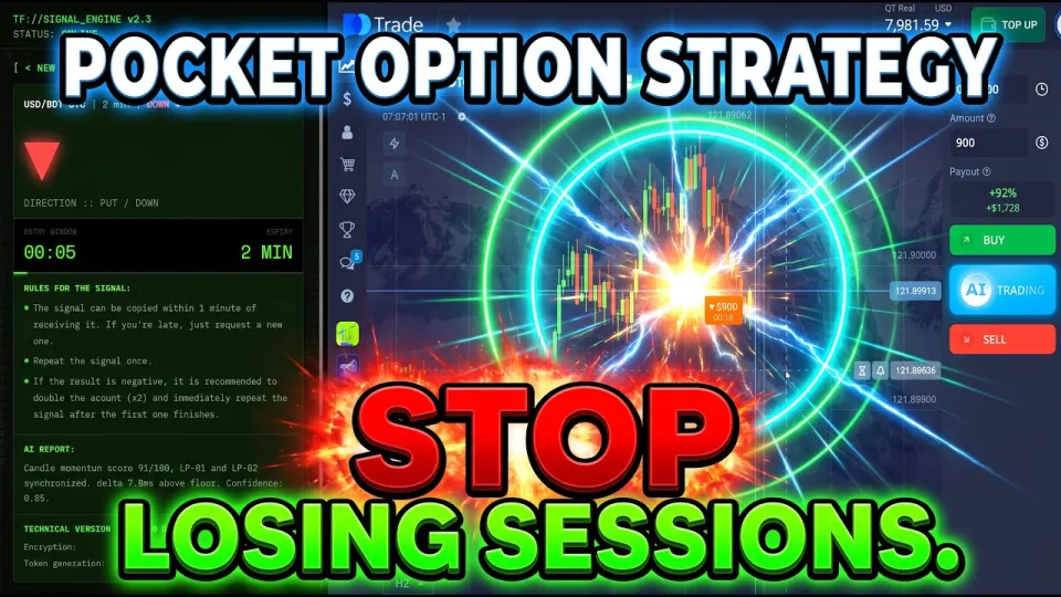 Effective Pocket Option Strategy to Stop Losing Sessions with AI Bot in 2026