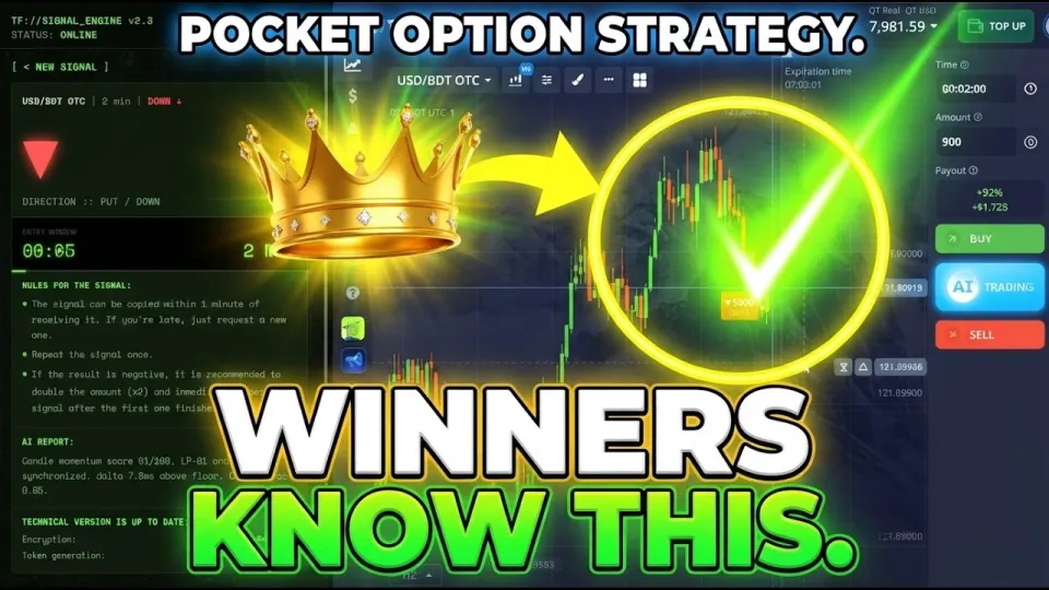 Pocket Option Strategy That Guarantees Consistent Winning Trades